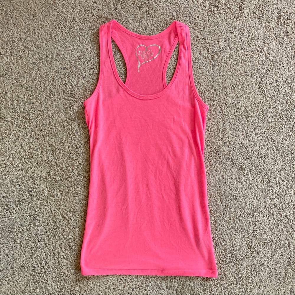 NWOT Womens Hot Pink Tank Top - Rue 21 - Size Small